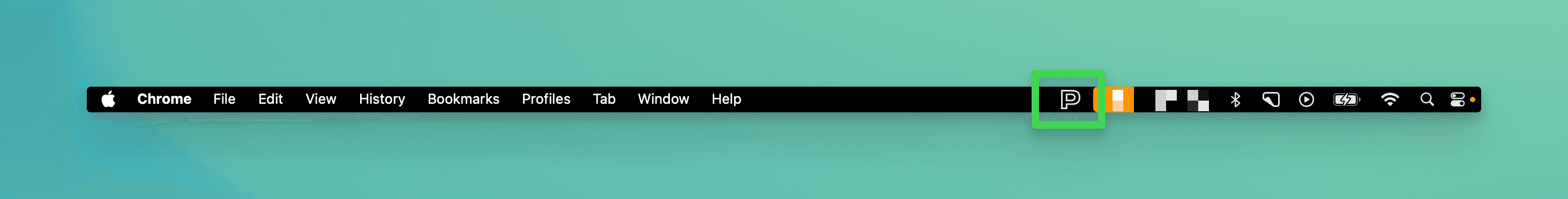 Pult Agent tray menu on macOS